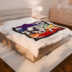 Dripping with Pride Velveteen Plush Blanket – For Comfort and Warmth