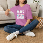 Trans Lives Matter Unisex Softstyle T-Shirt - Support LGBTQ+ Rights