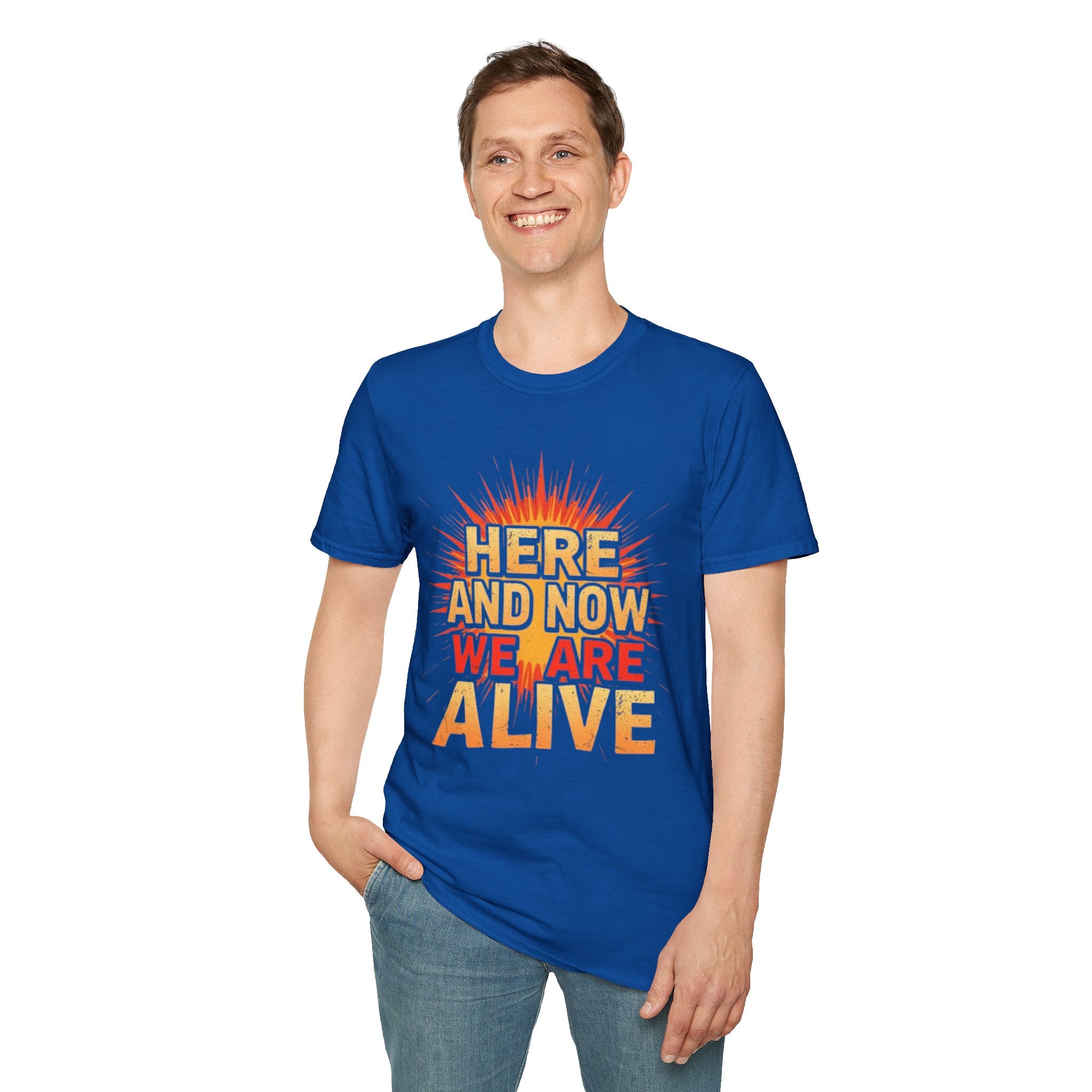 Empowering Statement Tee, Here and Now We Are Alive Our Resistance Matters