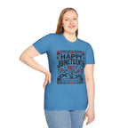 Juneteenth T-Shirt — "Happy Juneteenth" Floral Freedom Tee