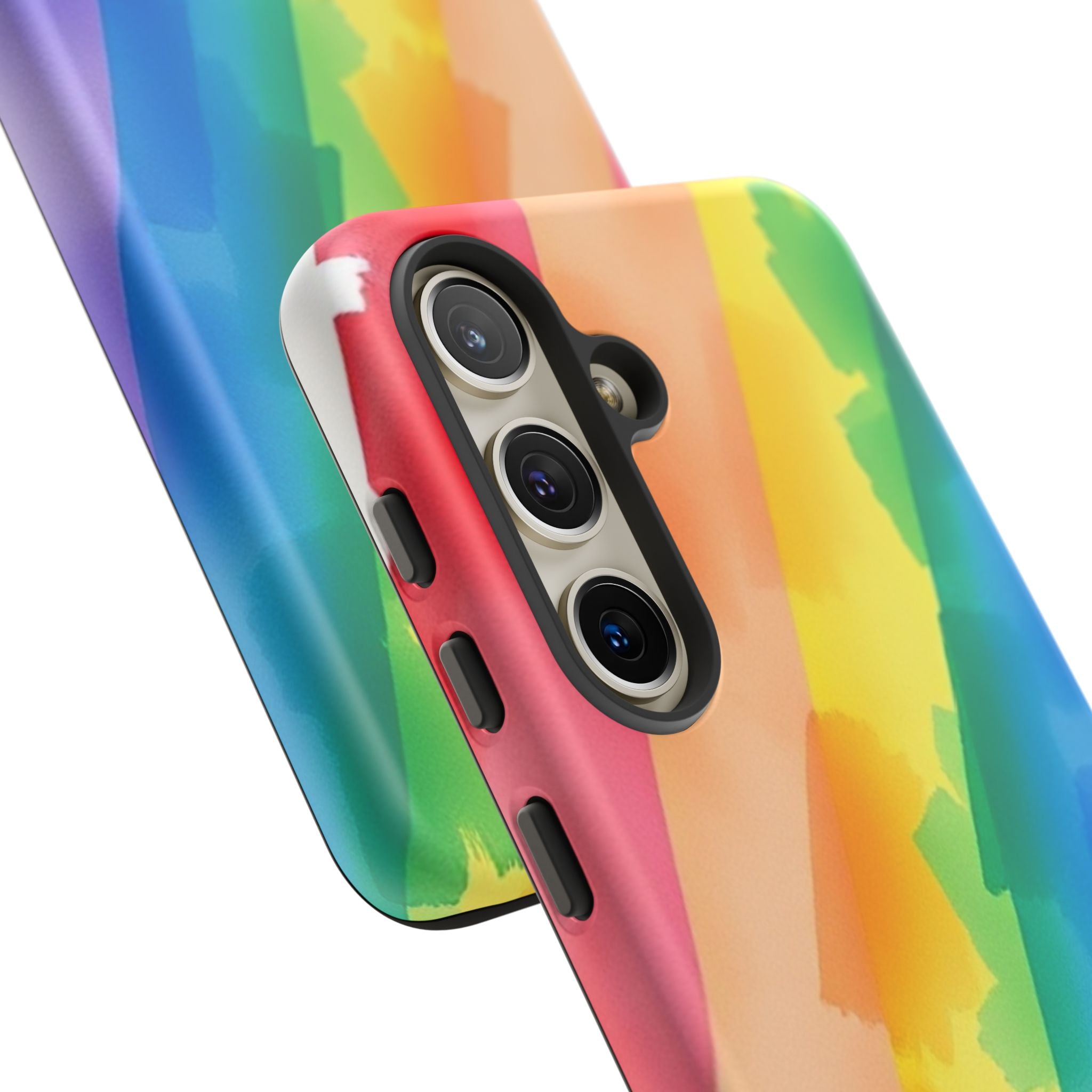 Rainbow Watercolor Art Tough Cases For Android & iPhone