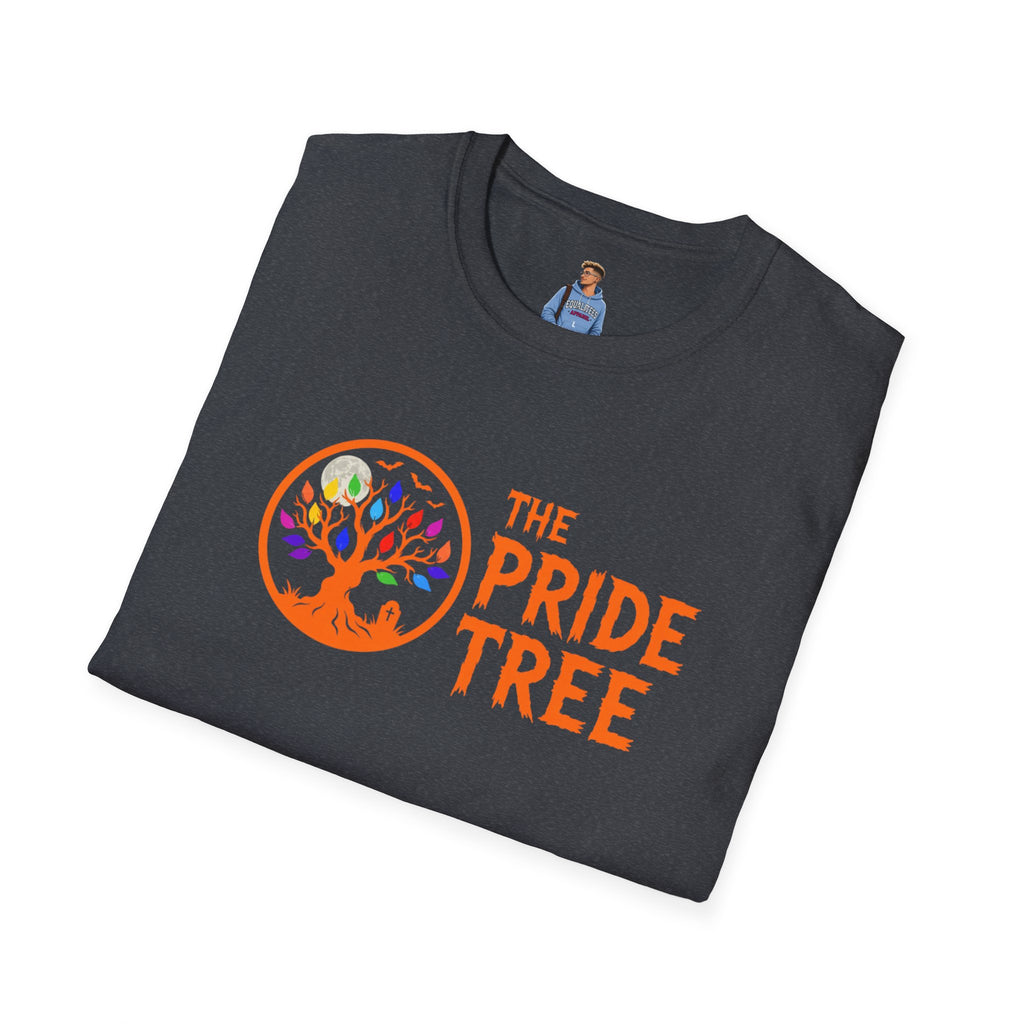 Orange Halloween Logo Pride Tree T-Shirt