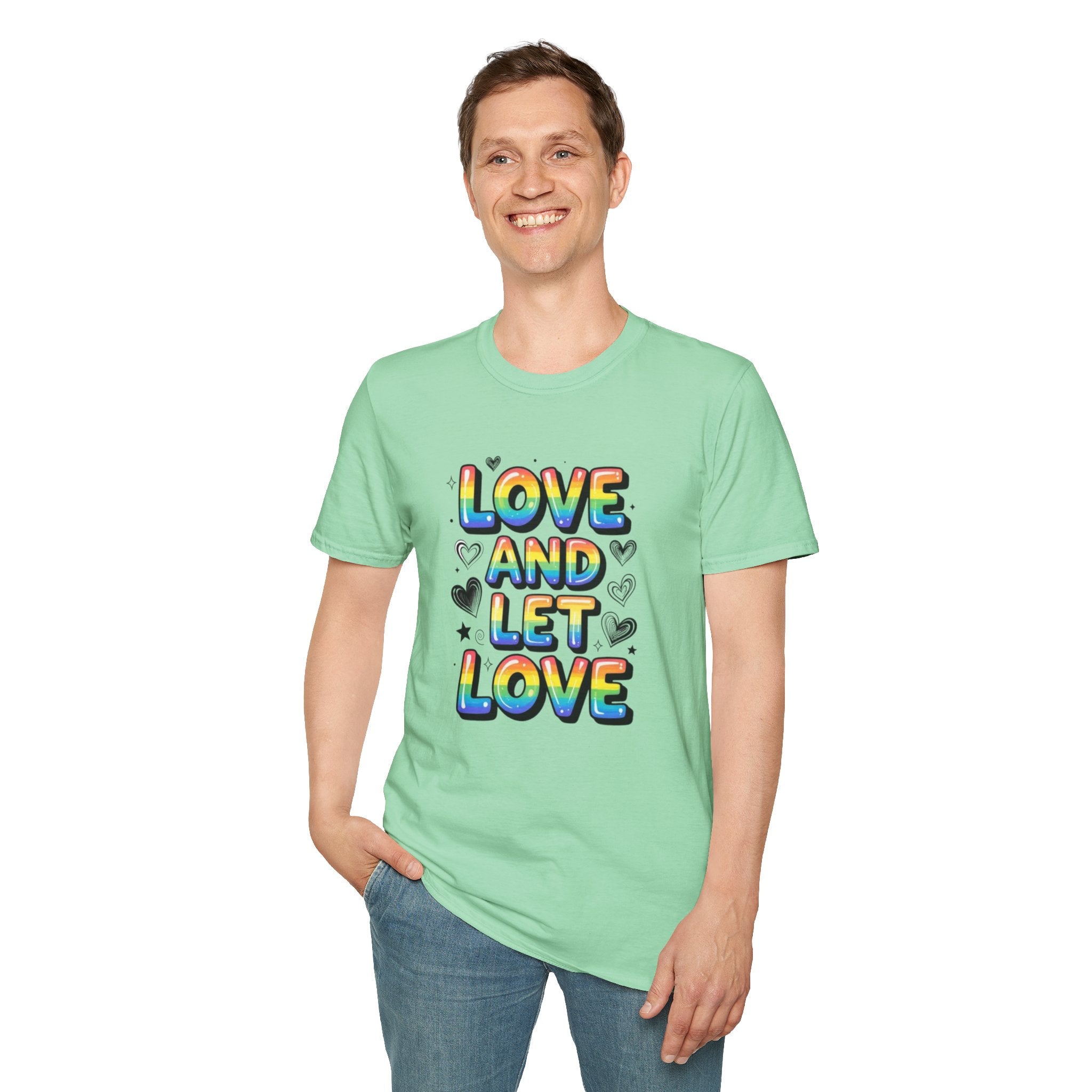 Love & Let Love Inspirational T-Shirt
