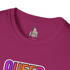 Queer Youth Exist T-Shirt | Unisex Softstyle Tee for Pride Events & Everyday Wear