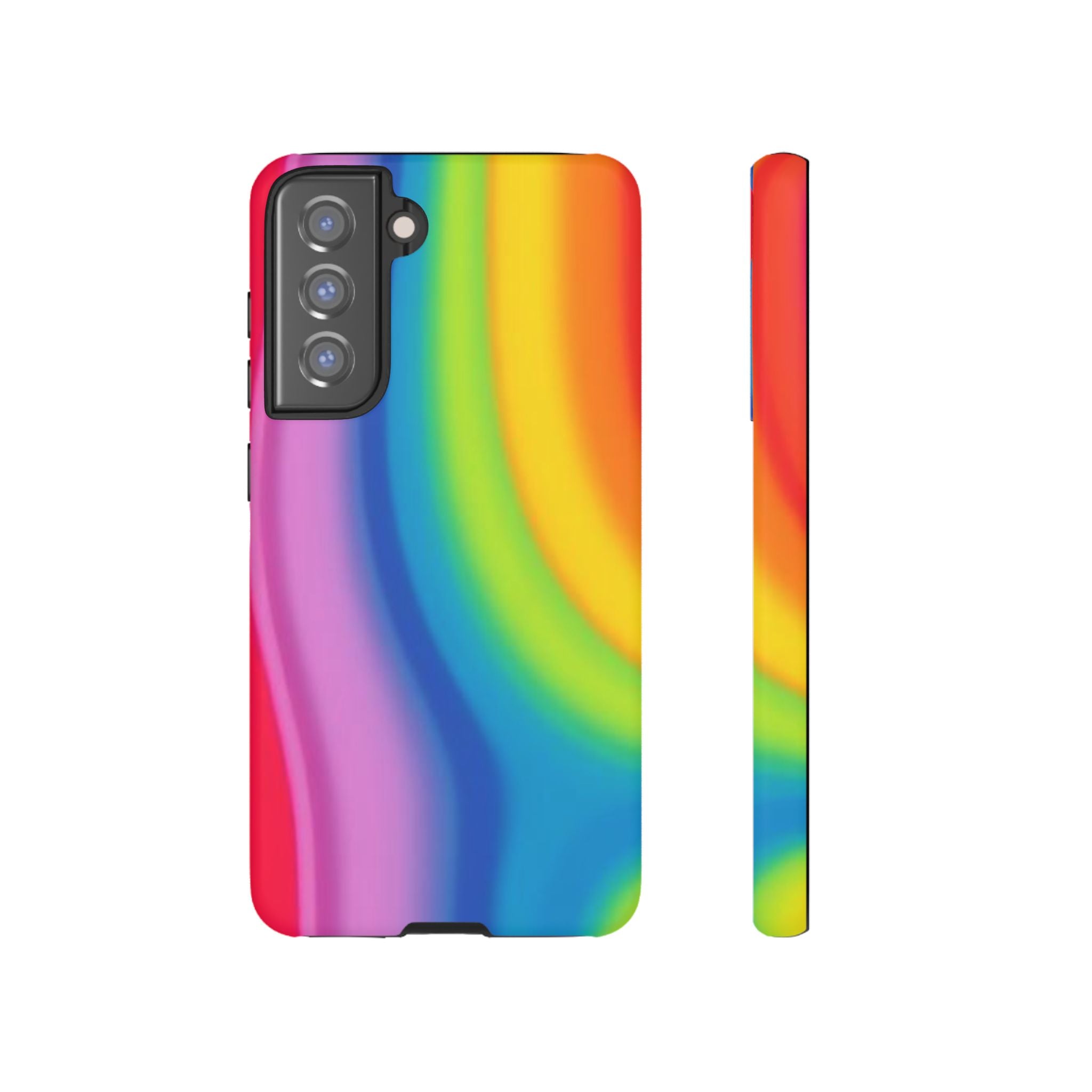 Rainbow Swirl Tough Case for Android