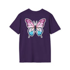 Trans Caterpillar to Butterfly Graphic T-Shirt