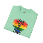 Pride Love Is Love Unisex Softstyle T-Shirt