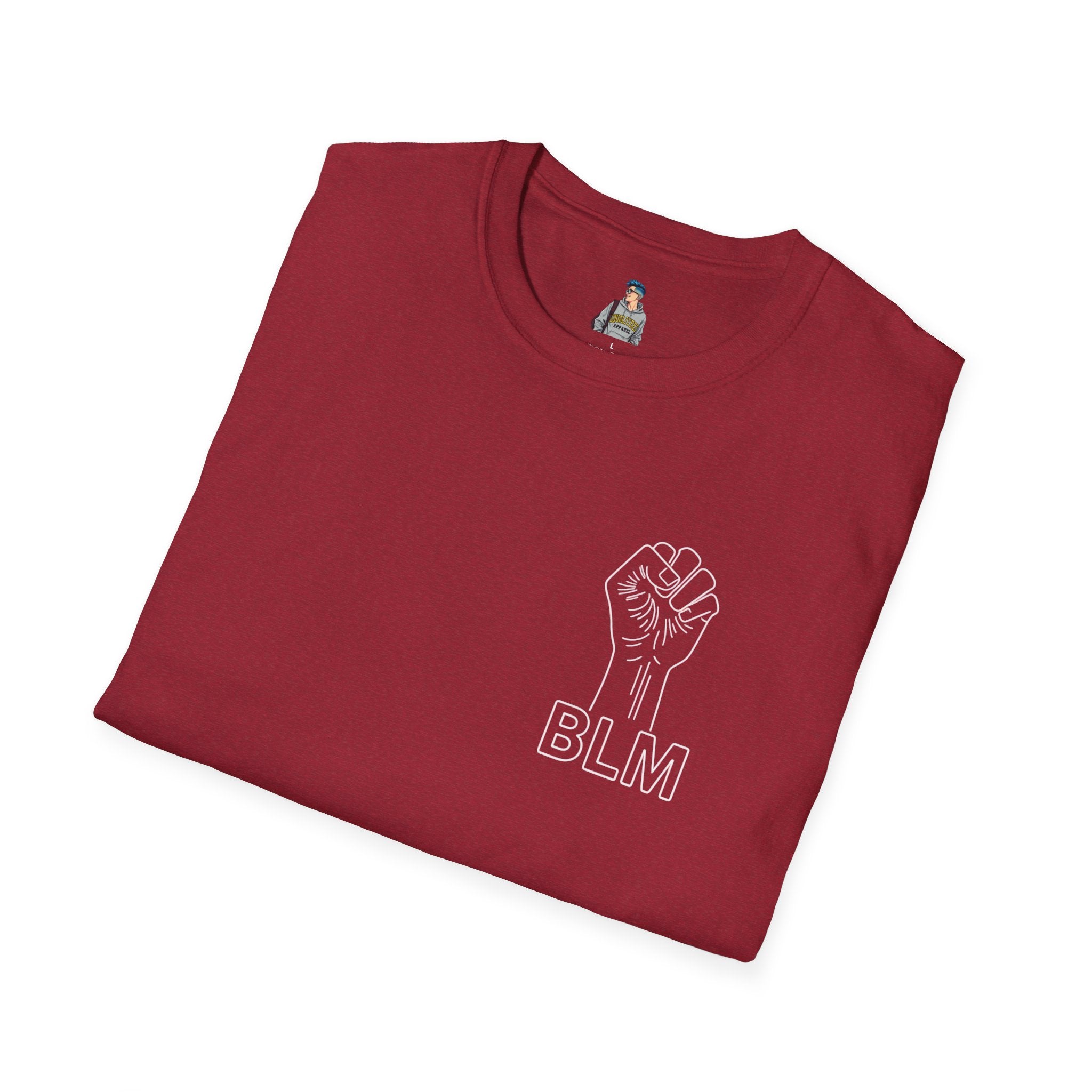 BLM Unisex Softstyle T-Shirt - Celebrate Equality and Justice