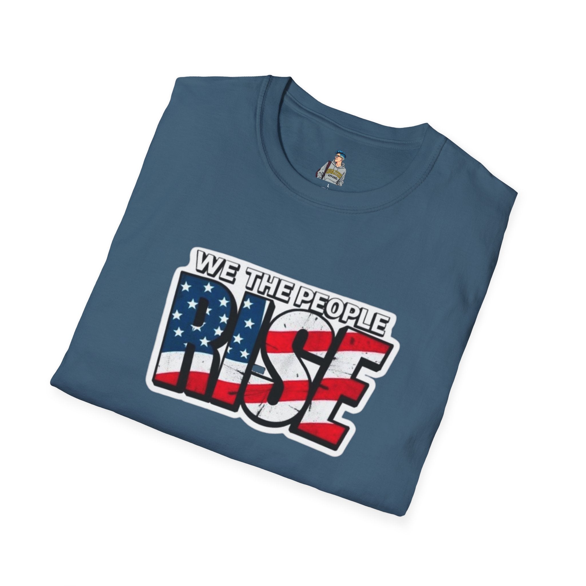 Patriotic Unisex T-Shirt - 'We The People Rise'