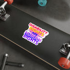 Die-Cut Stickers - DISABILITY RIGHTS ARE HUMAN RIGHTS