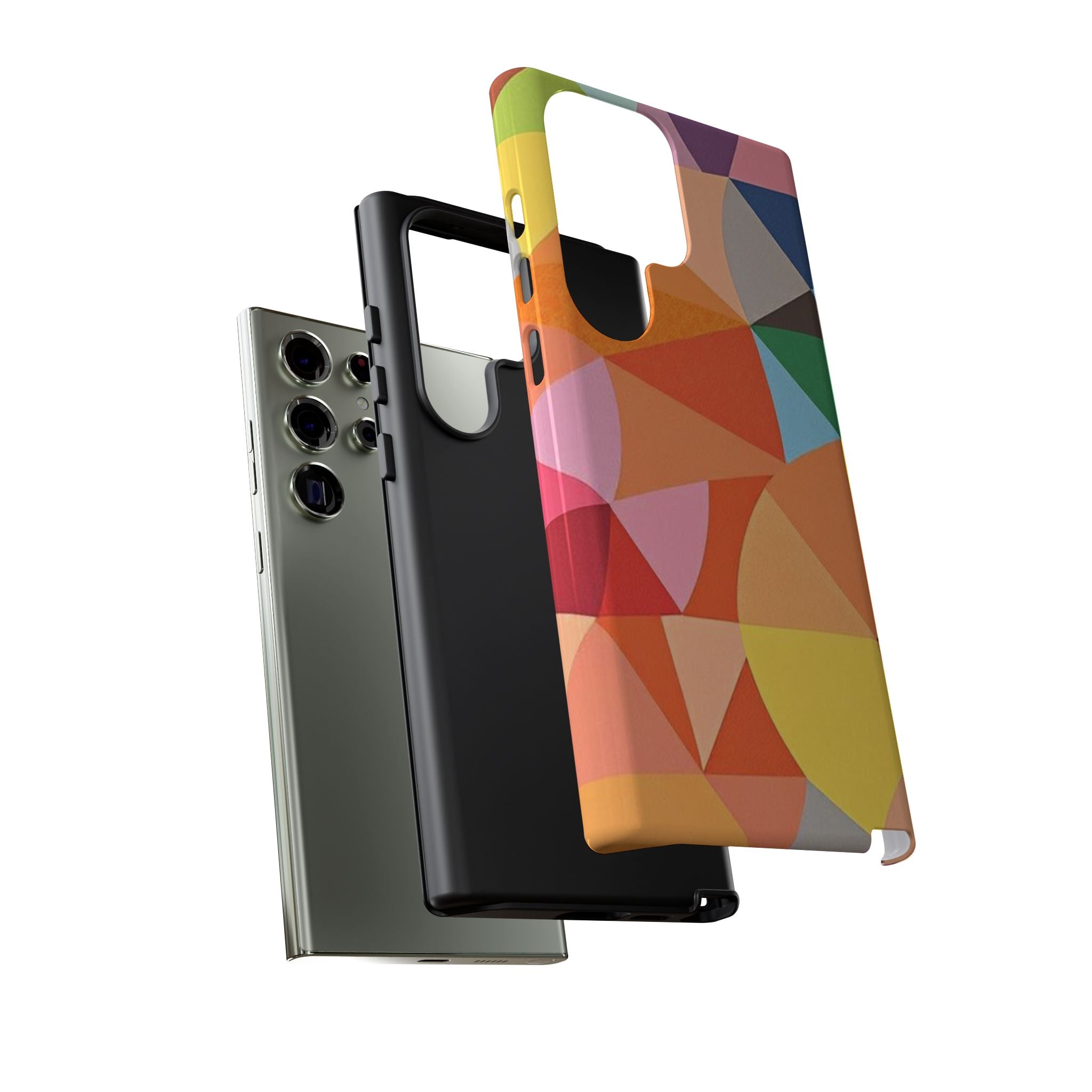 Colorful Geometric Tough Case for Android