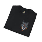 Mystical Wolf Design Unisex Softstyle T-shirt