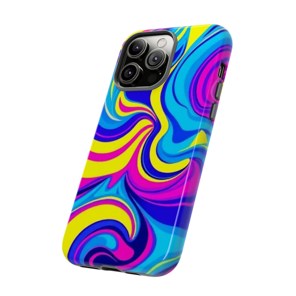 Psychedelic Swirl Tough Phone Case for iPhone