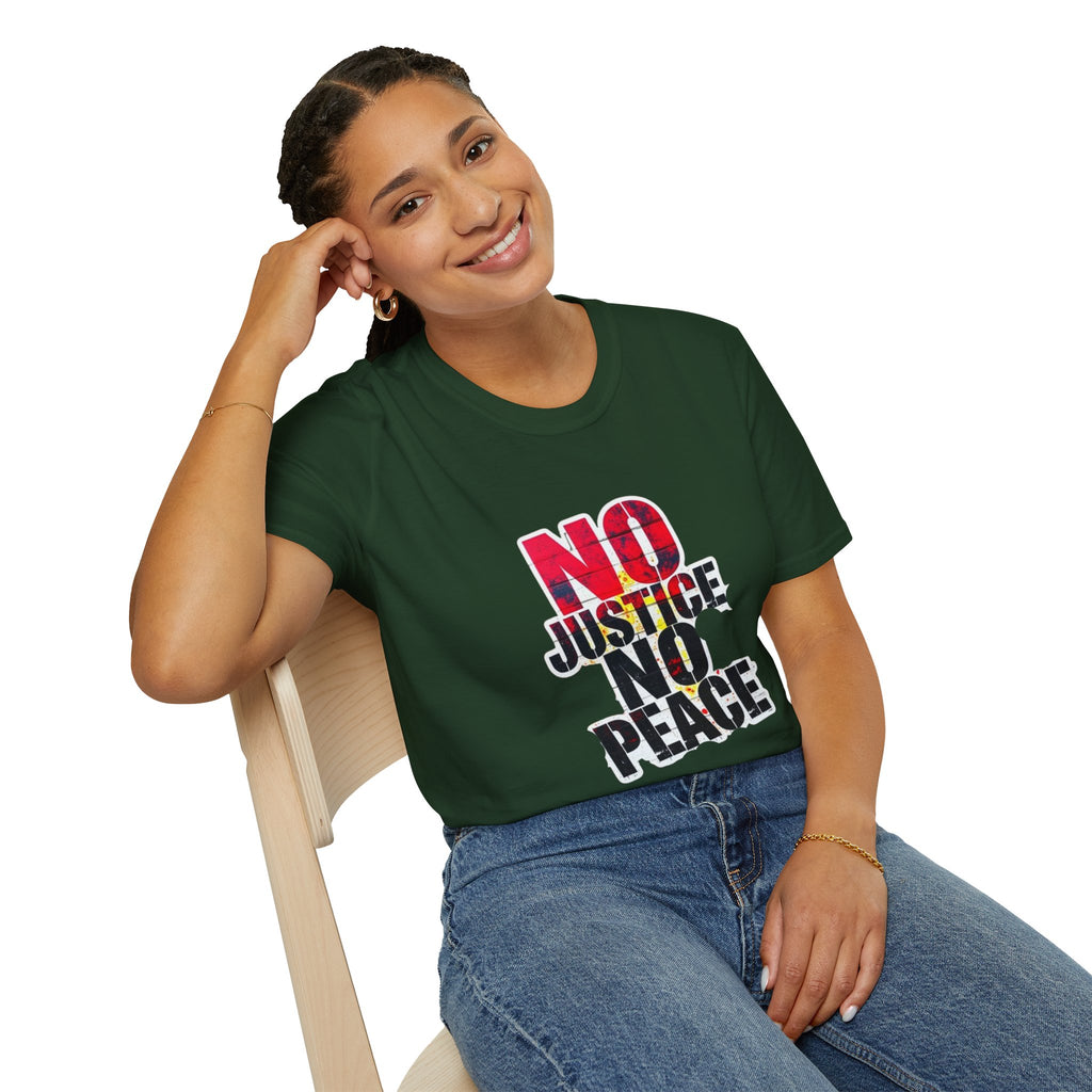 No Justice, No Peace Unisex Softstyle T-Shirt