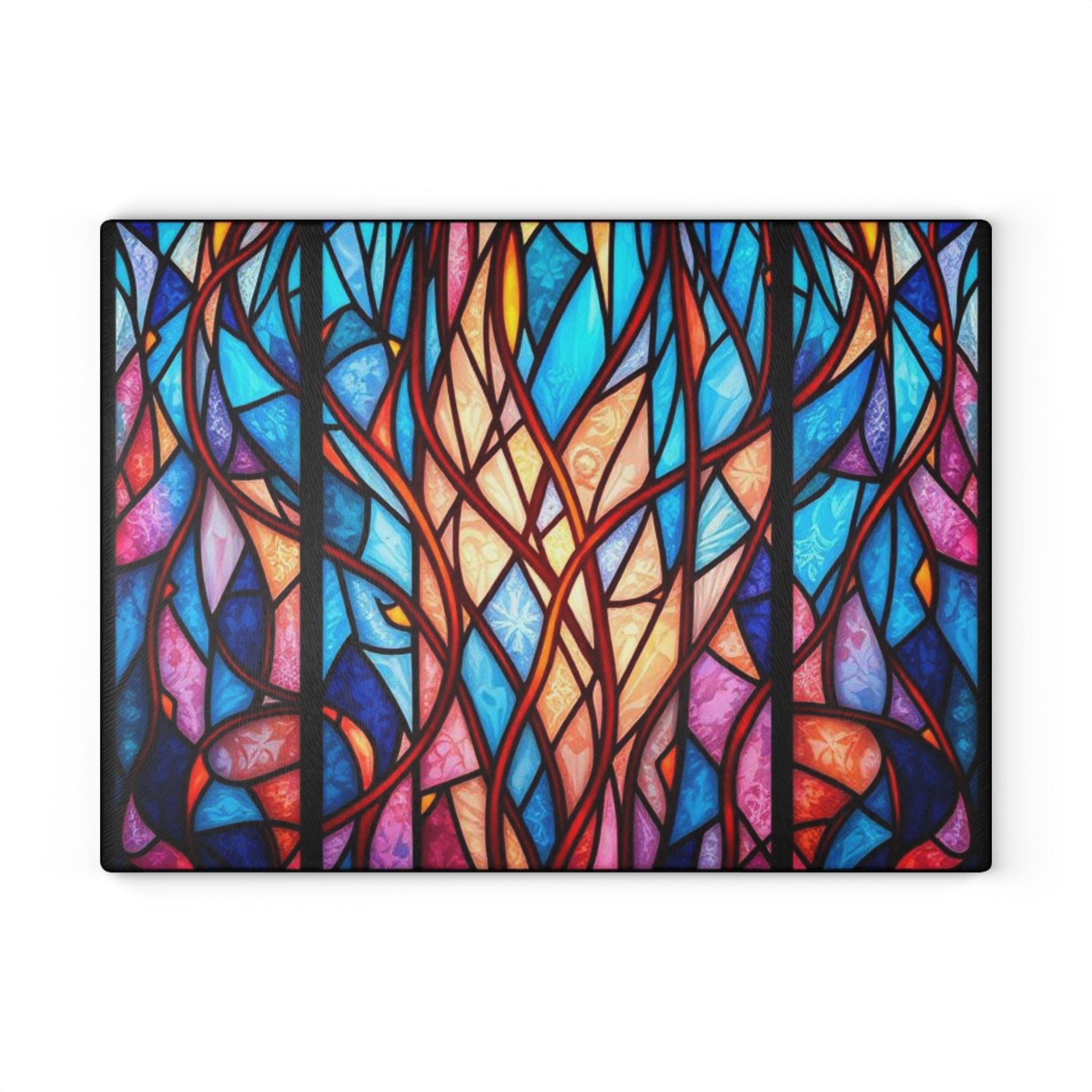 Stained Glass Cutting Board - Vibrant Kitchen Decor for Home Chefs
