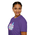 Protect Trans Kids Unisex Softstyle T-Shirt - Supportive LGBTQ+ Apparel
