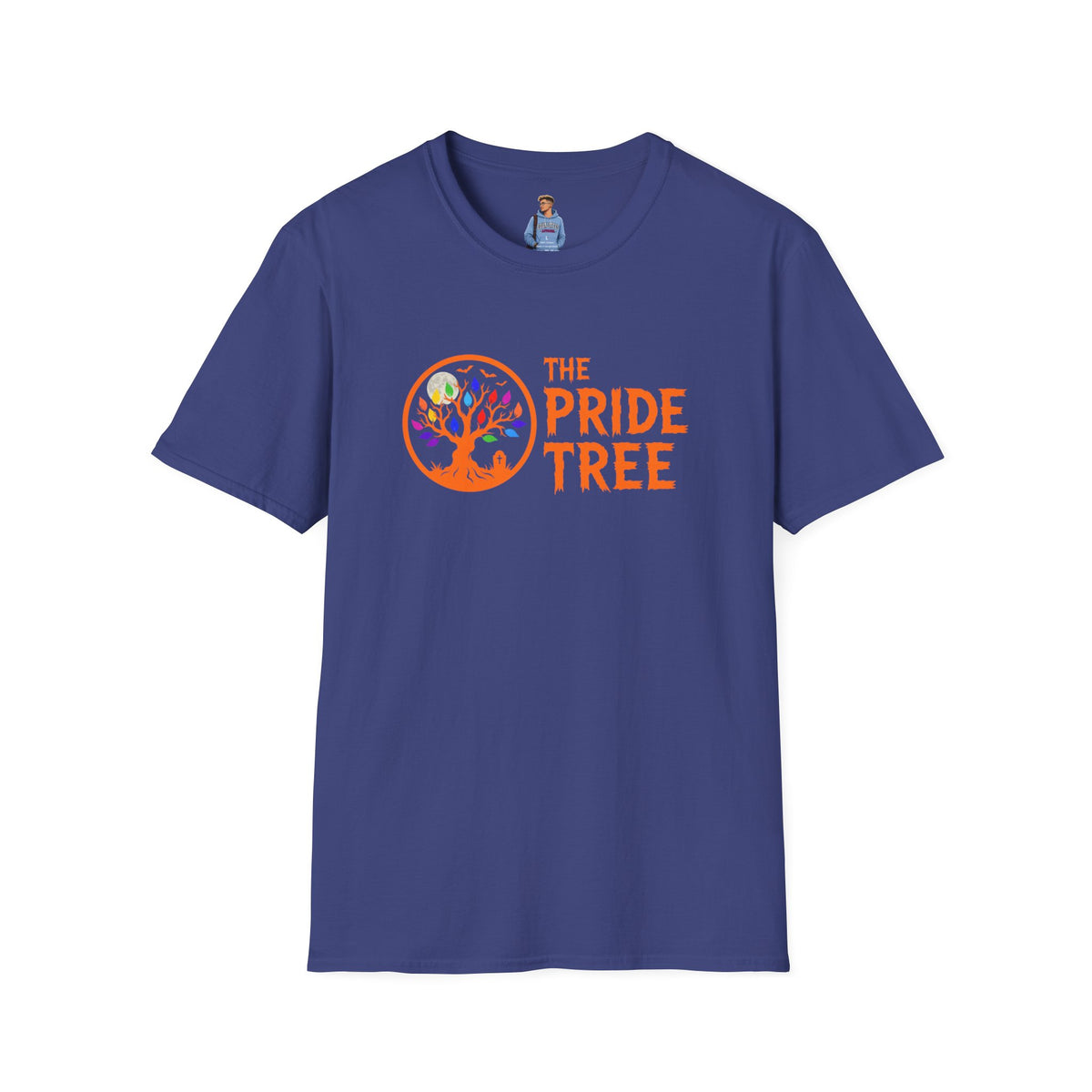 Orange Halloween Logo Pride Tree T-Shirt