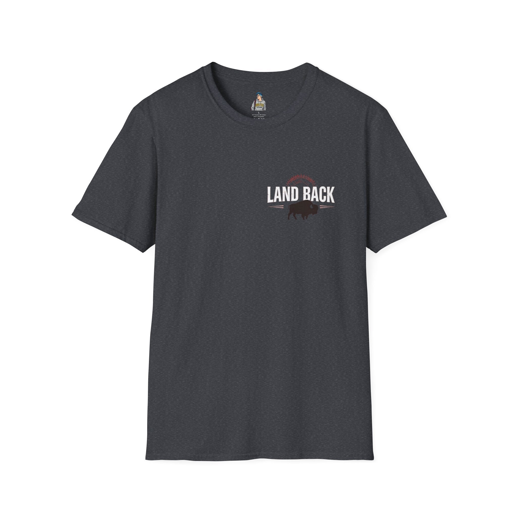 'Land Back' Unisex Softstyle T-shirt