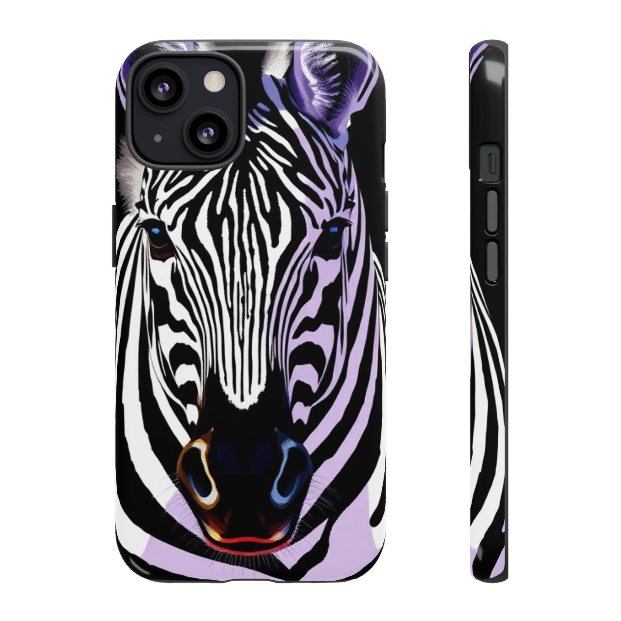 Android OR iPhone Compatible Cases - Zebra Design - Unique Tough Cases
