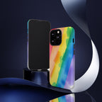 Rainbow Watercolor Art Tough Cases For Android & iPhone