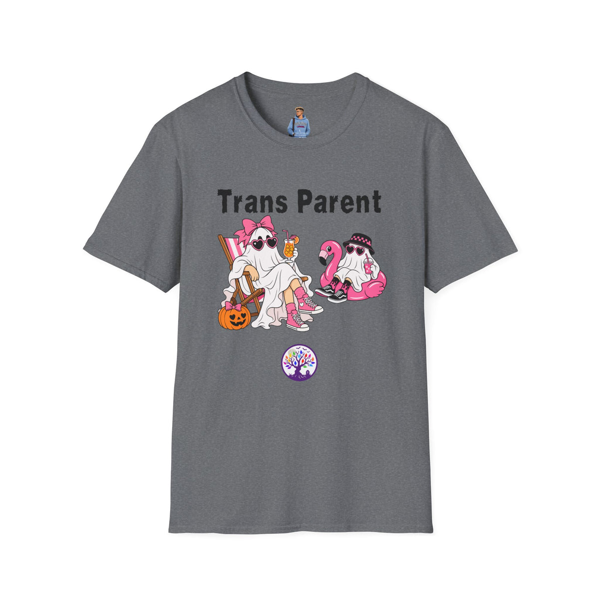 Trans Parent 2 Halloween Pride Tree Las Vegas T-Shirt