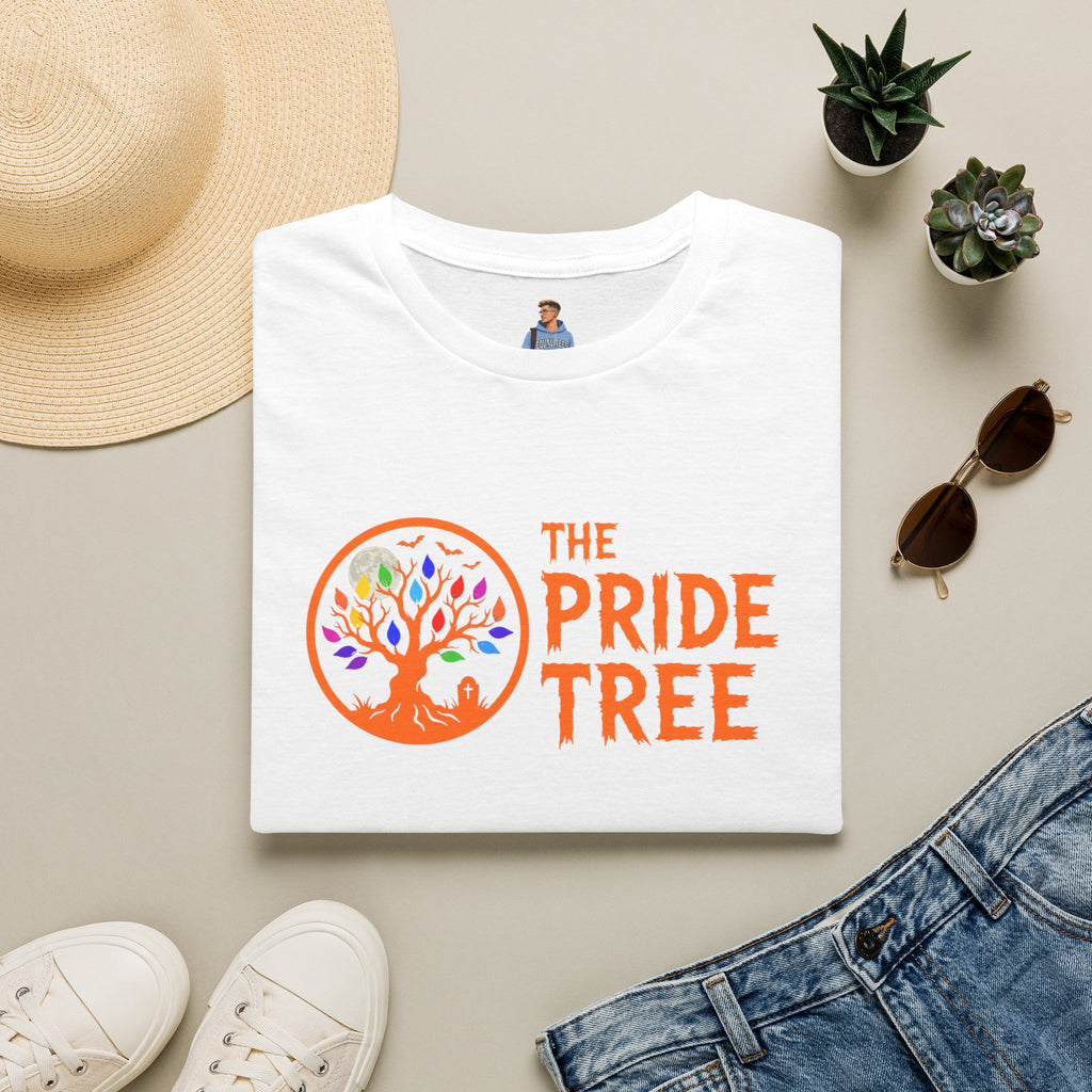 Orange Halloween Logo Pride Tree T-Shirt