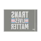 Trans Lives Matter Flag - Aesthetic LGBTQ+ Banner for Celebration & Home Decor