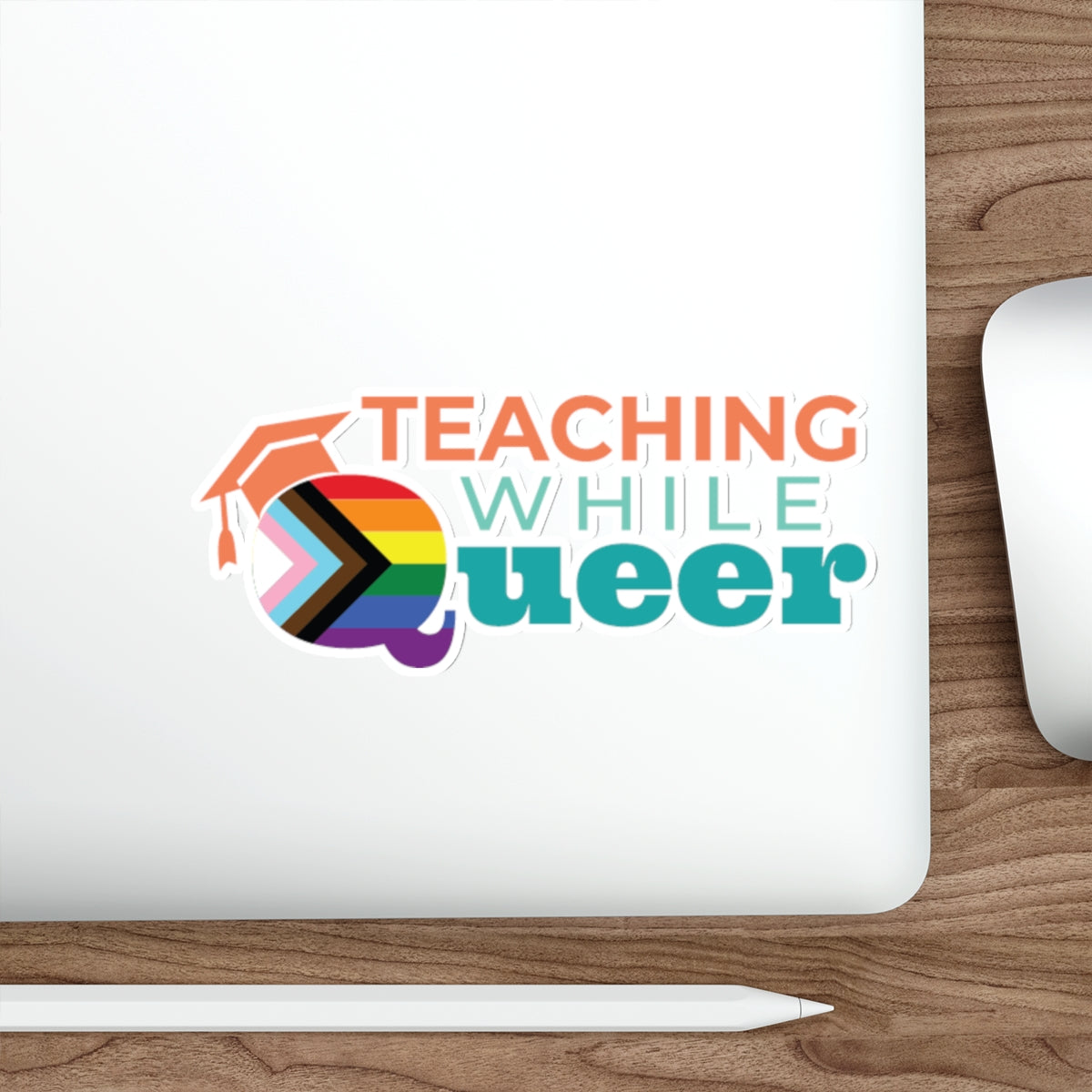 TWQ - Teaching While Queer Die-Cut Logo Sticker
