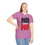 NO Means NO T-Shirt — Consent Awareness Graphic Tee