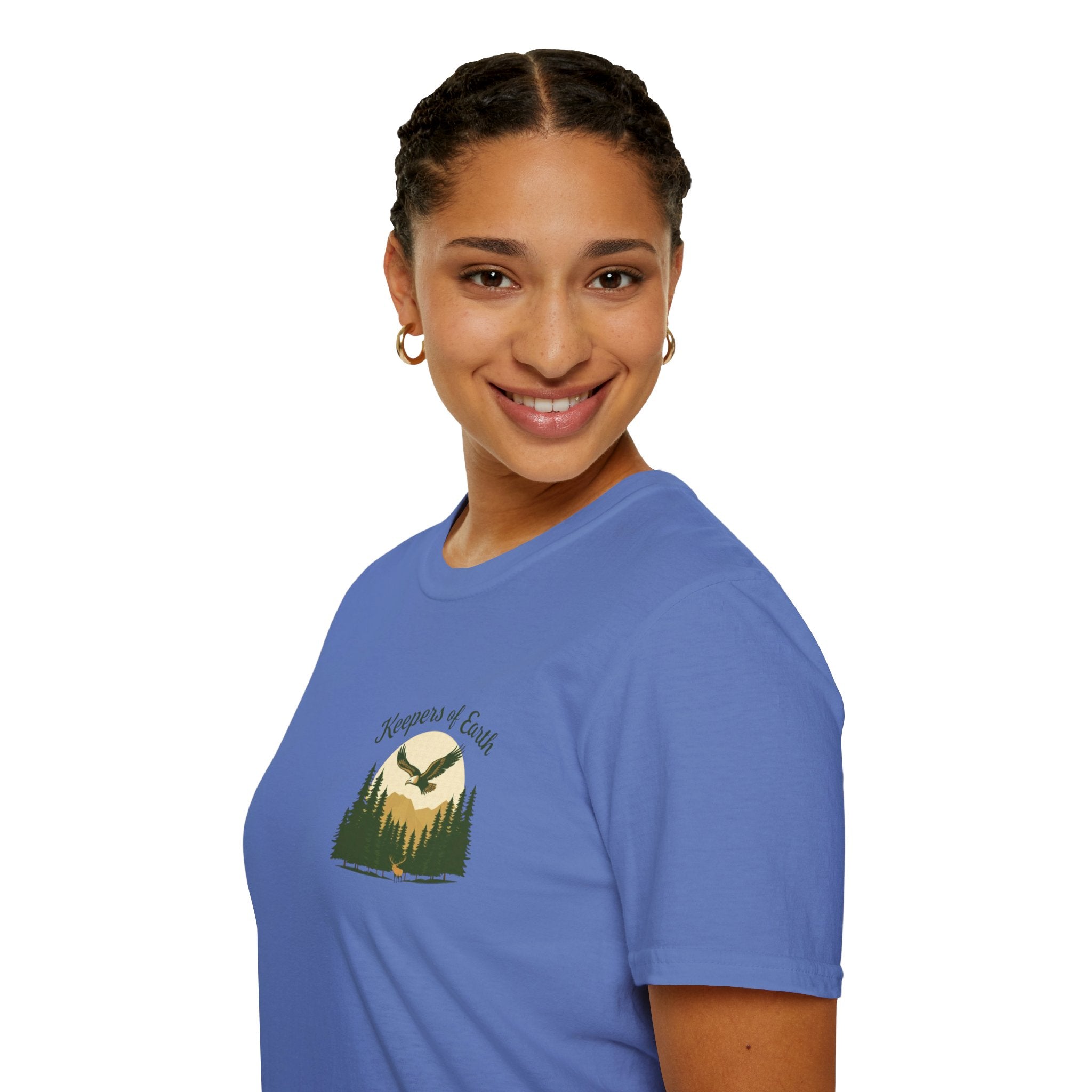Keepers of the Earth Eagle and Elk T-shirt