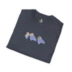 I See You Unisex Softstyle T-Shirt - Colorful Wave Design for LGBTQ+ Visibility