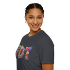 FDT Bold Floral Typography T-Shirt