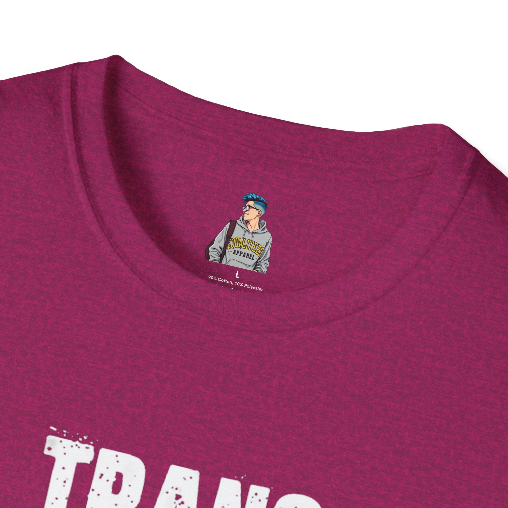 Trans Lives Matter Unisex Softstyle T-Shirt - Support LGBTQ+ Rights