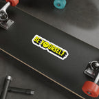 Die-Cut Stickers - Be Yourself Smiley