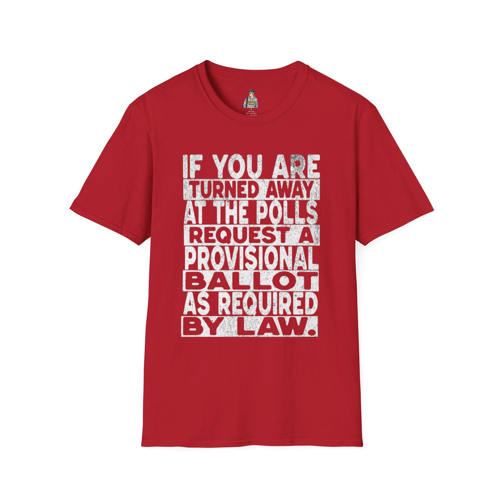 Know Your Rights Voter English T-Shirt