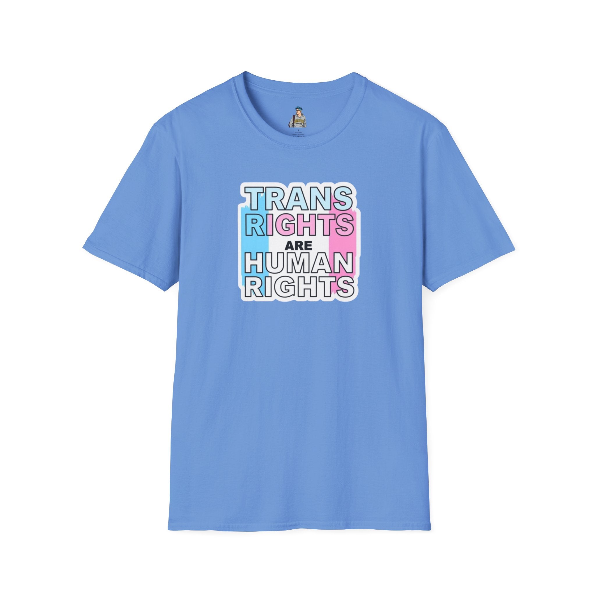 Trans Rights Unisex Softstyle T-Shirt - Support Equality & Trans Rights