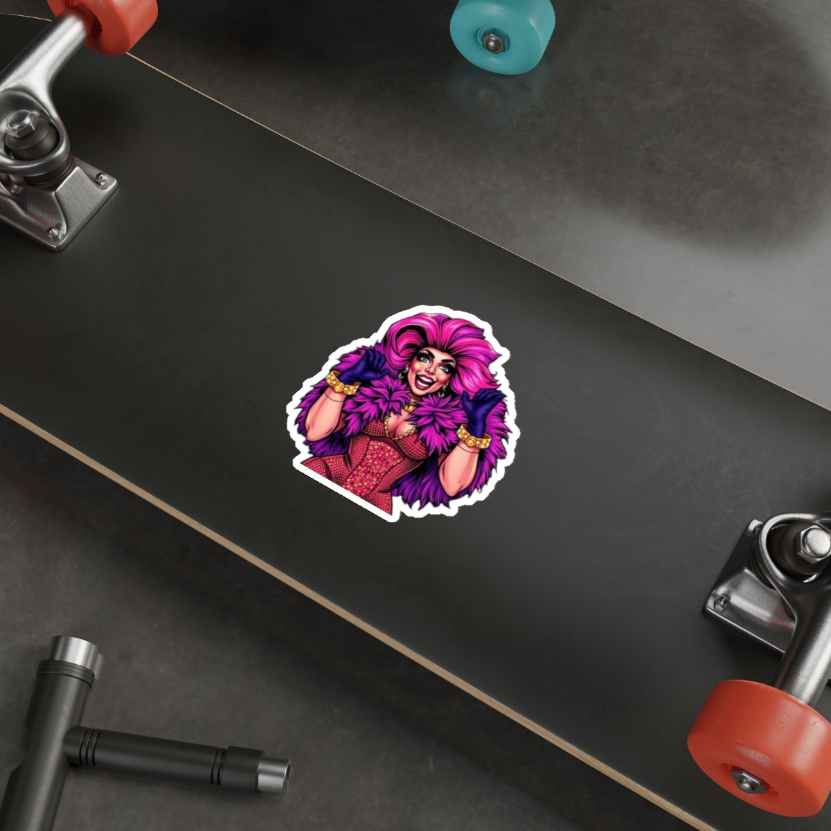 Die-Cut Stickers - Drag Queen