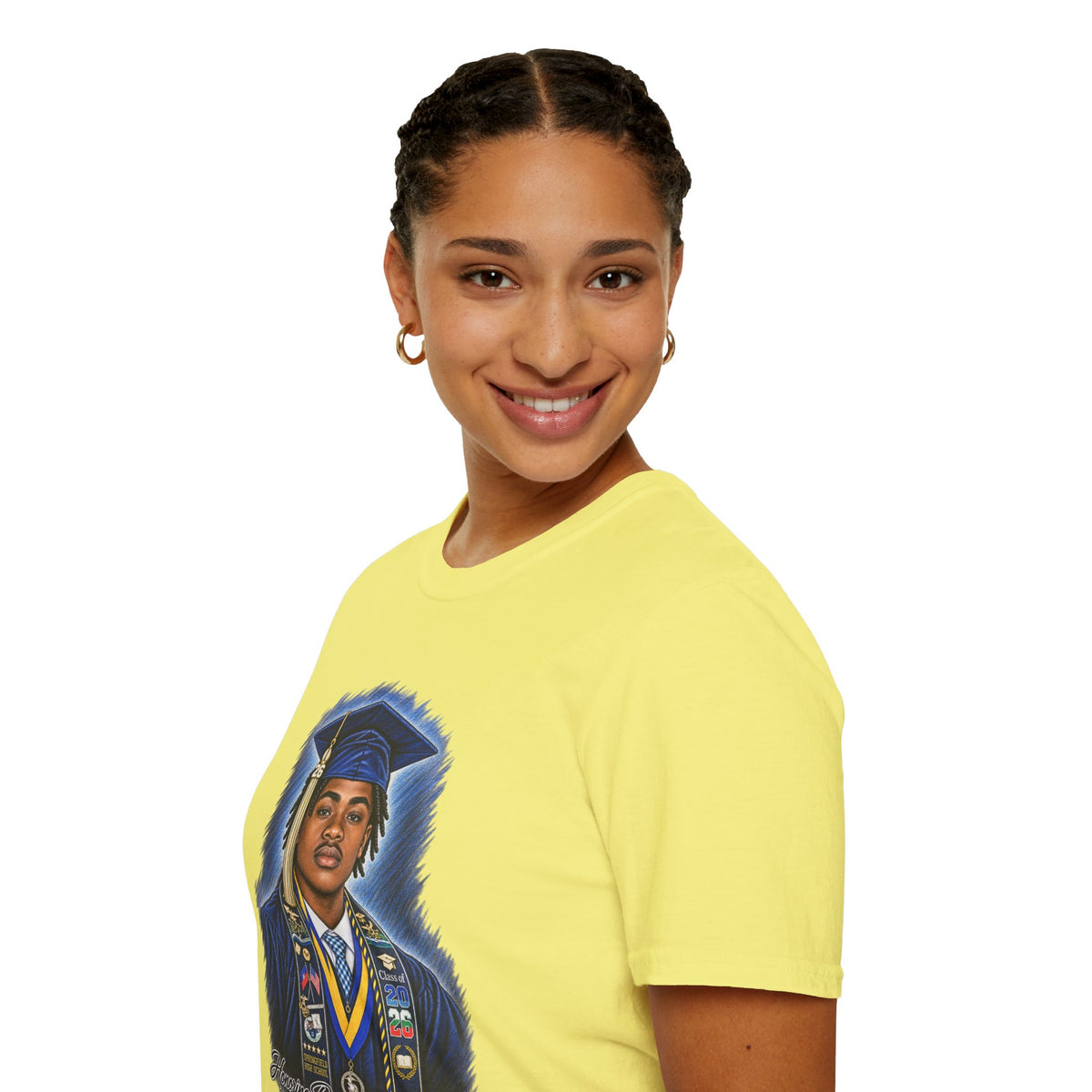 Portrait Front and Back - In Memory of Pierre Damas Bel T-Shirt