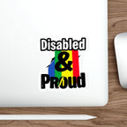 Die-Cut Stickers - DISABLED & PROUD