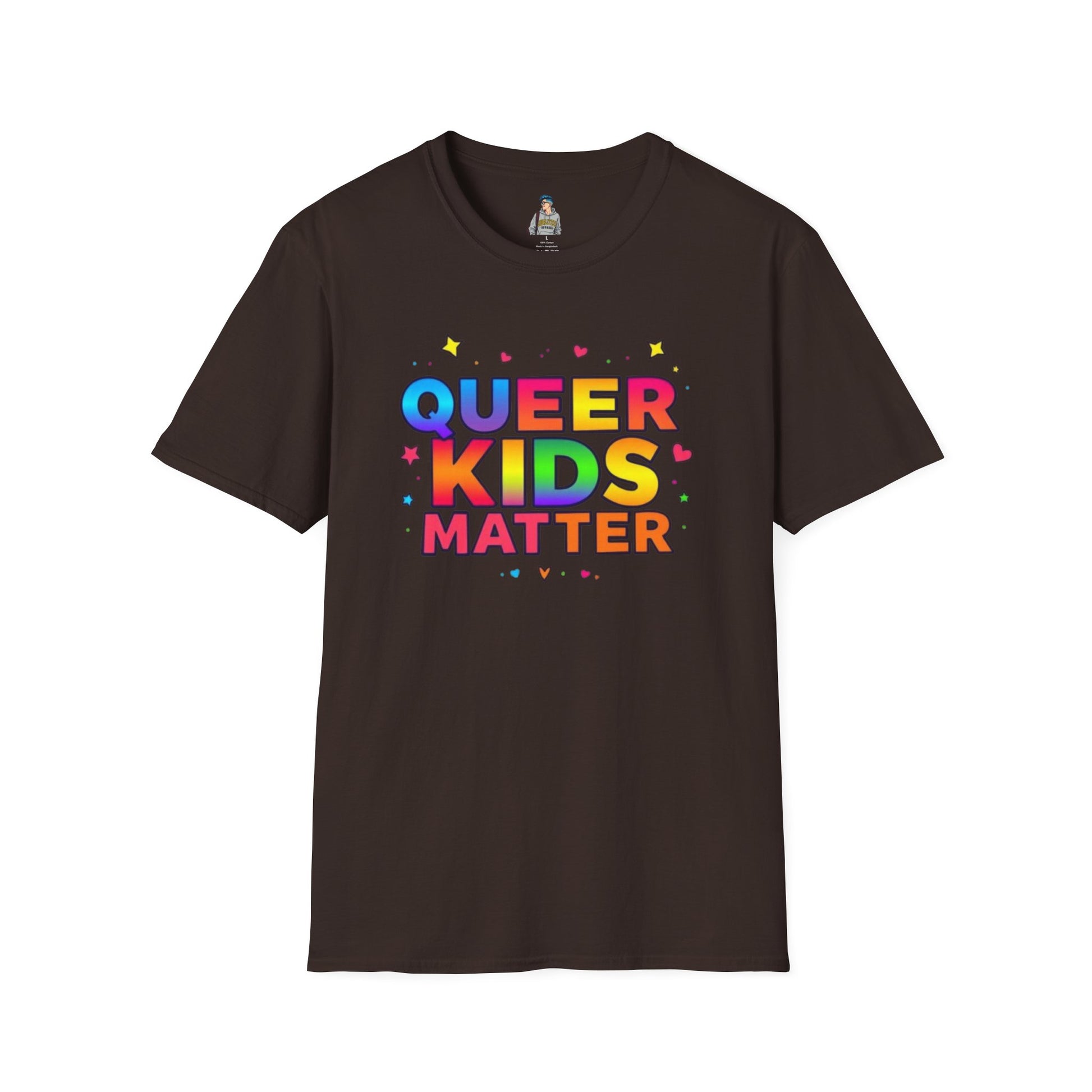 Colorful Queer Kids Matter Pride T-Shirt