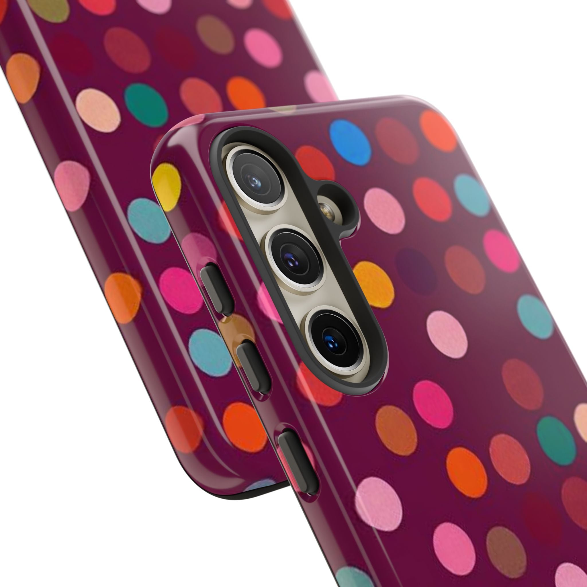 Polka-Dot Colorful Tough Case for Android