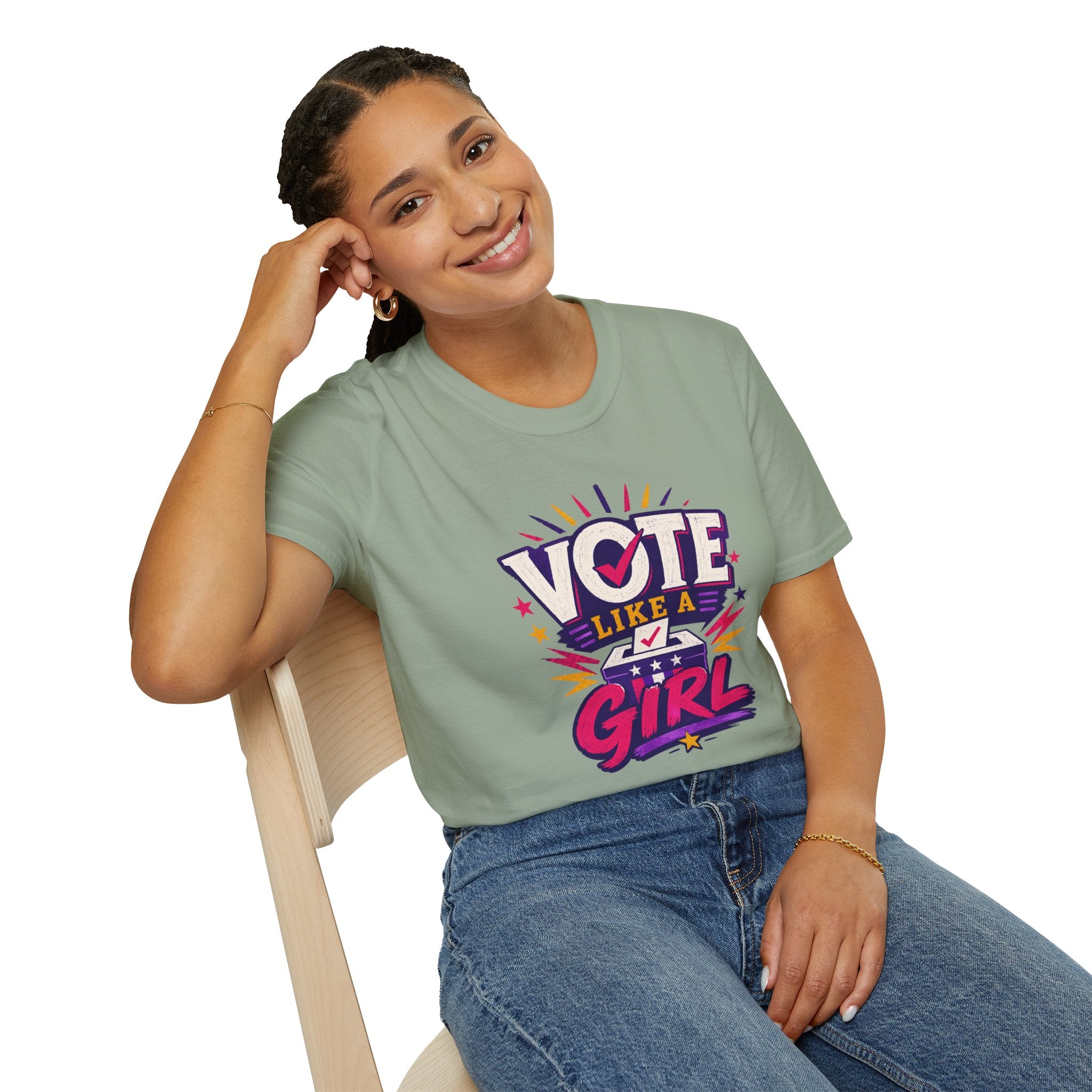 Vote Like a Girl T-Shirt
