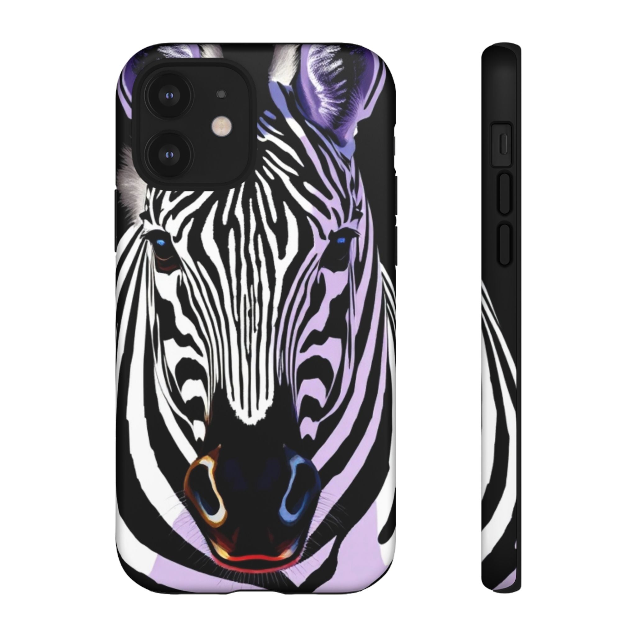 Android OR iPhone Compatible Cases - Zebra Design - Unique Tough Cases