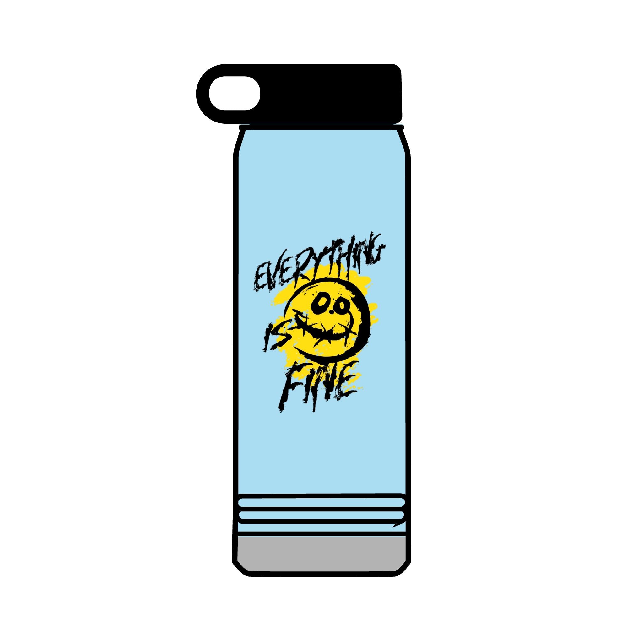 32oz Water Bottle Everything Is Fine