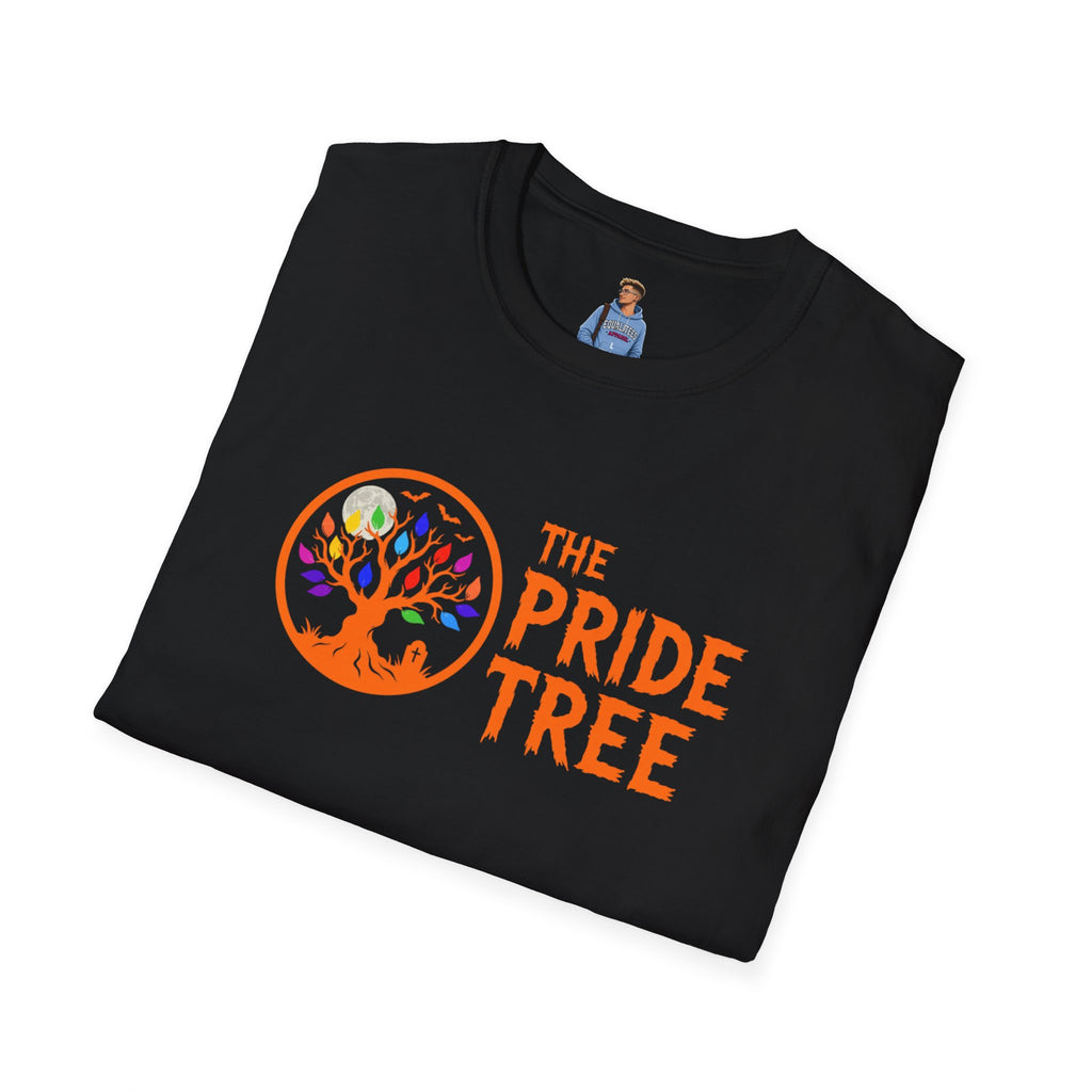 Orange Halloween Logo Pride Tree T-Shirt