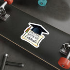 Graduation Celebration Die-Cut Stickers - Educate Advocate Celebrate