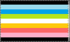 Vibrant Queer Pride Double-Sided Flag for Celebrations & Events
