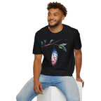 Trans Caterpillar to Butterfly Transformation T-Shirt, Unisex Graphic T-Shirt