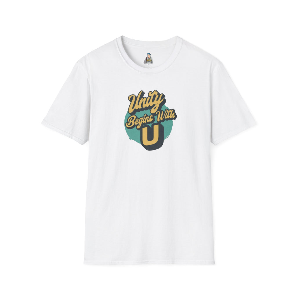 Unity Begins With U Unisex Softstyle T-Shirt