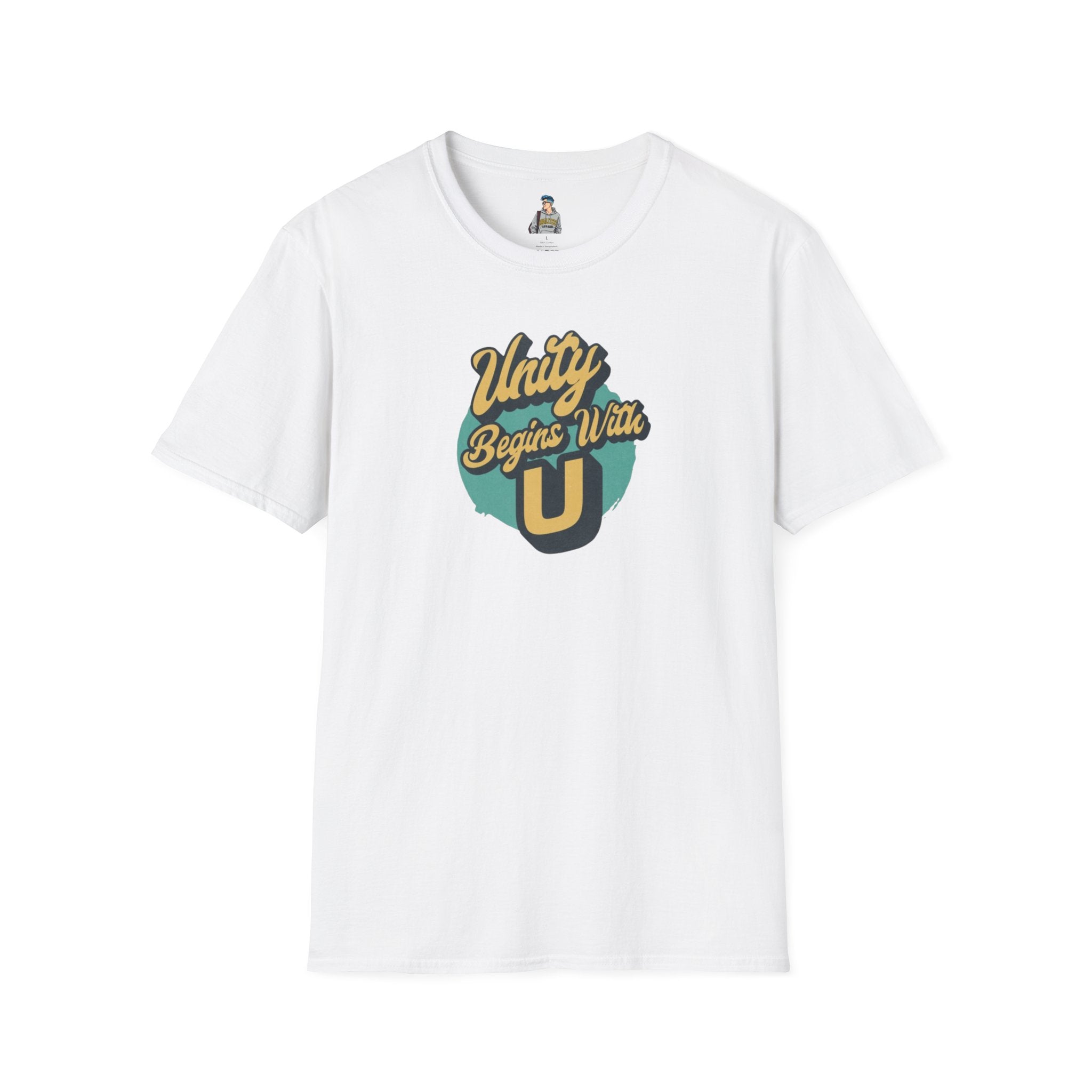 Unity Begins With U Unisex Softstyle T-Shirt